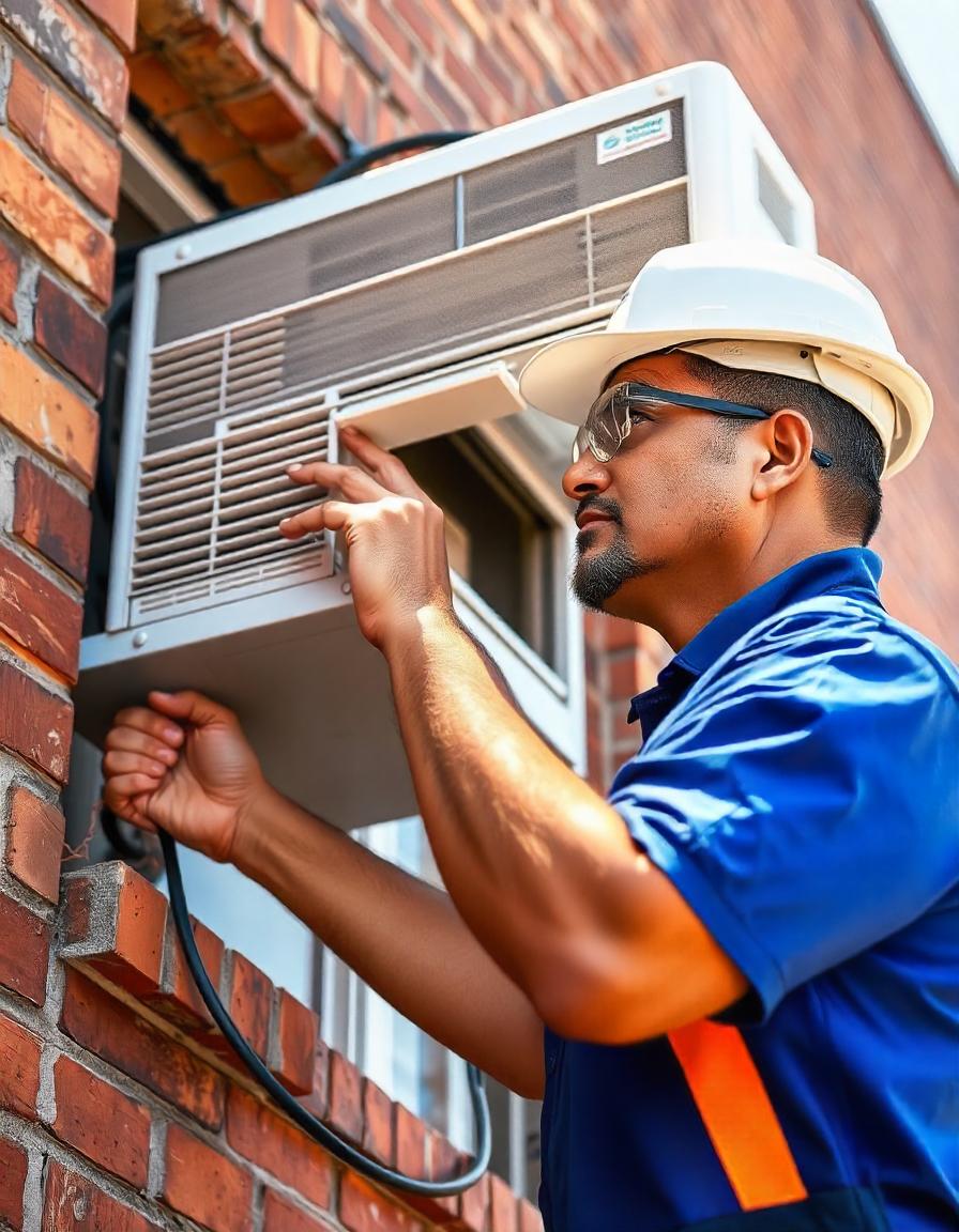 Window AC uninstallation